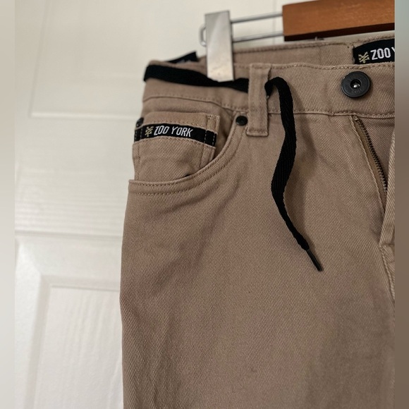 Zoo York 11/12 tan slim leg trousers - Picture 3 of 6